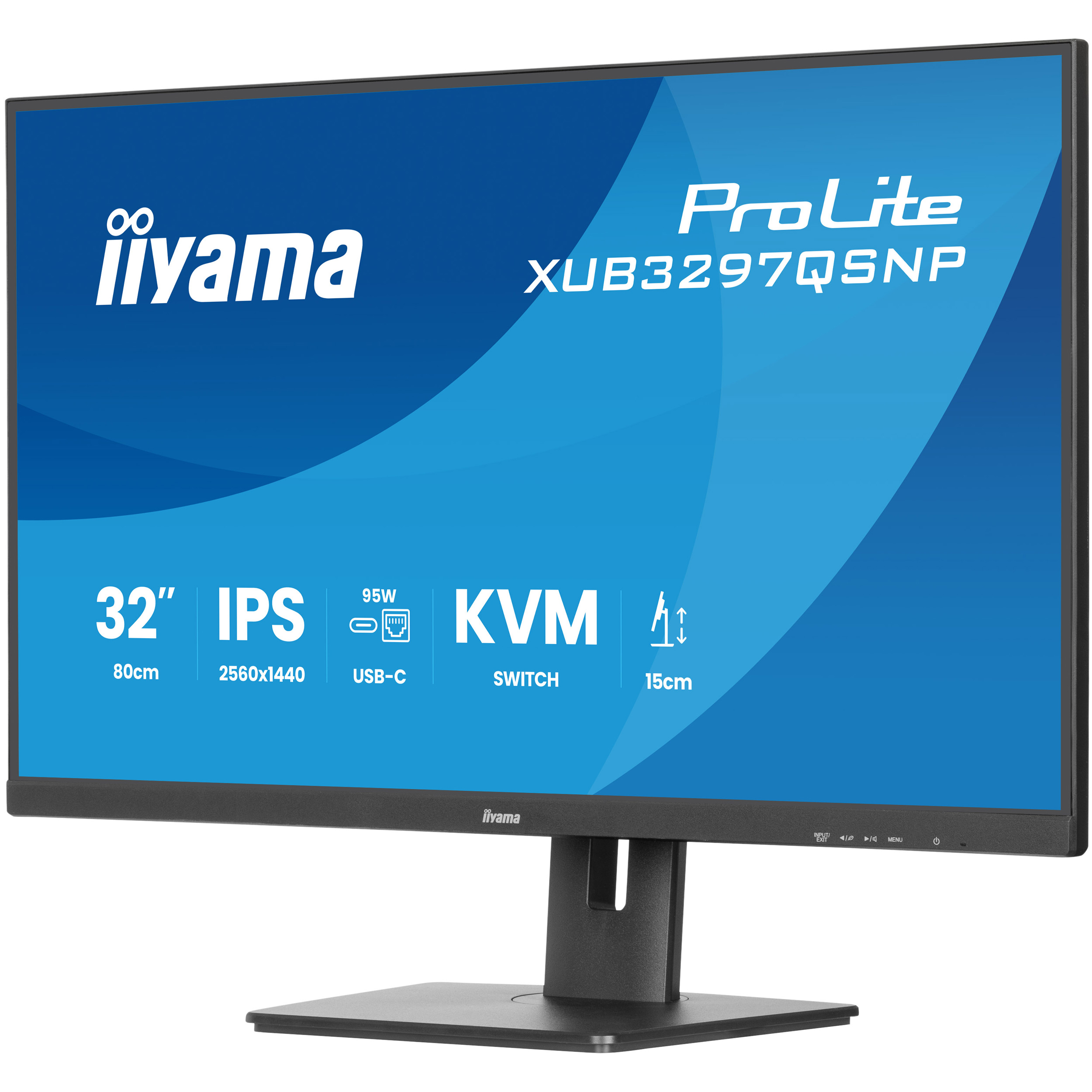 Монитор 31.5" IIYAMA ProLite XUB3297QSNP-B1