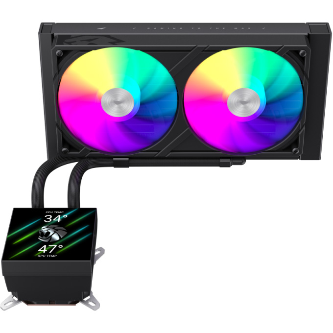 Система водяного охлаждения GAMEMAX Glacier 240 Black