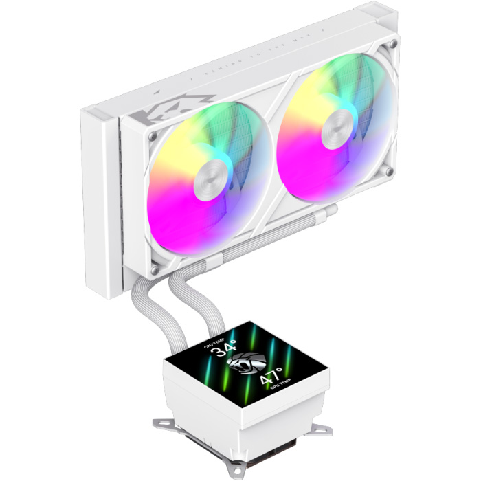 Система водяного охлаждения GAMEMAX Glacier 240 White
