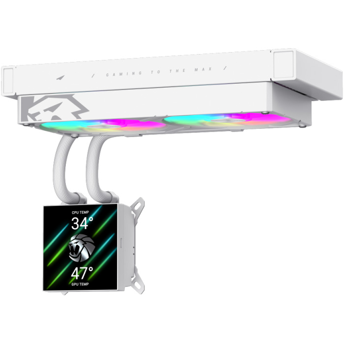 Система водяного охлаждения GAMEMAX Glacier 240 White