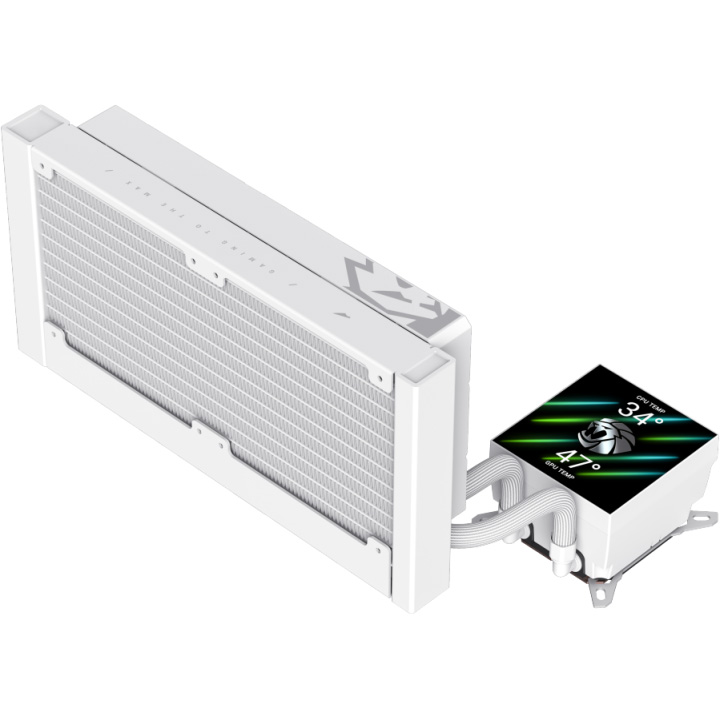 Система водяного охлаждения GAMEMAX Glacier 240 White