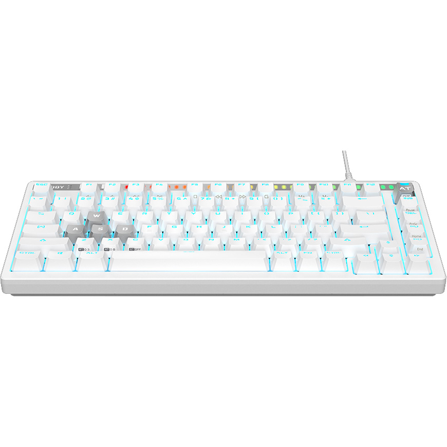 Клавиатура A4TECH BLOODY AT75 Alpha Optical Switch White