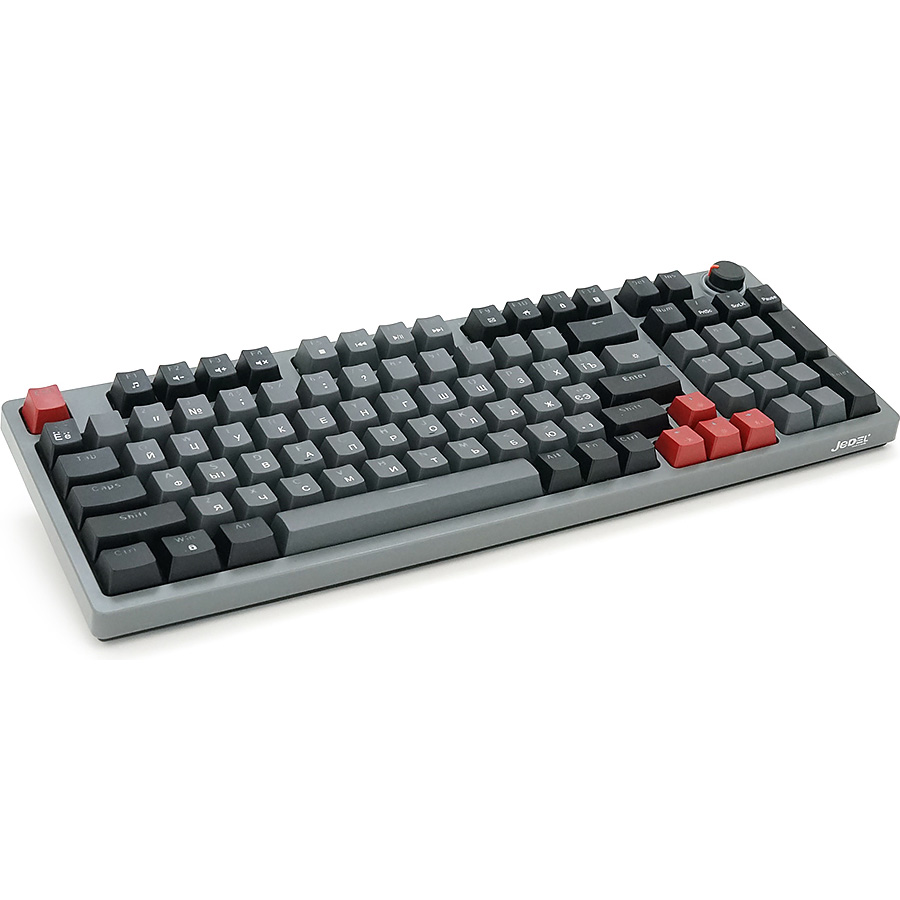 Клавіатура JEDEL KL-114 Black/Gray