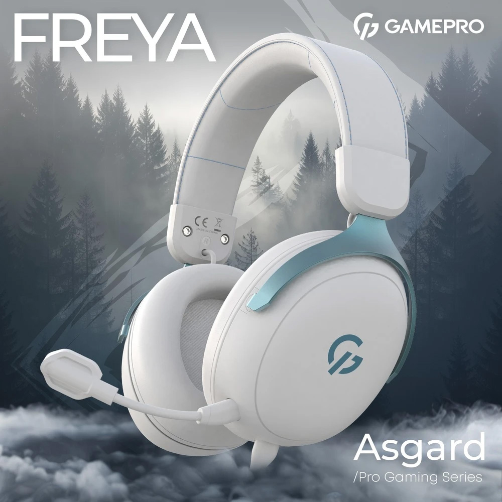 Навушники геймерскі GAMEPRO Asgard Freya HS145 White (HS145W)