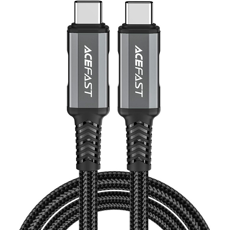 Кабель ACEFAST C1-09 USB-C - USB-C PD240W 1м Black Gray