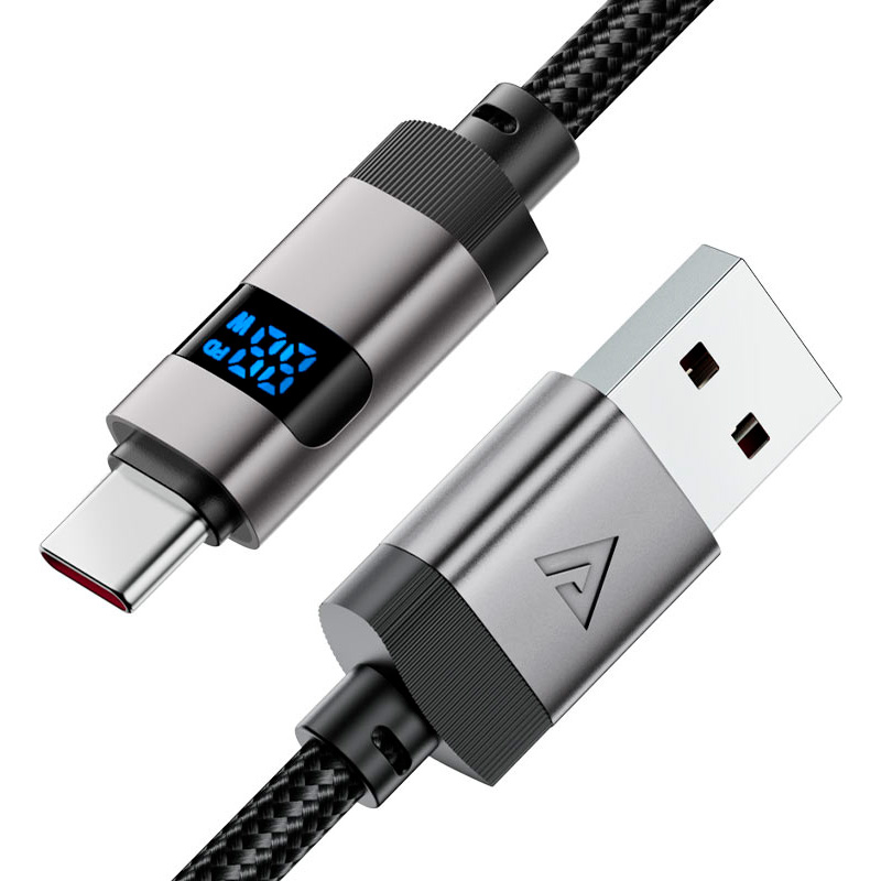 Кабель ACEFAST C15-04 USB-A - USB-C 66 Вт 1.2м Black