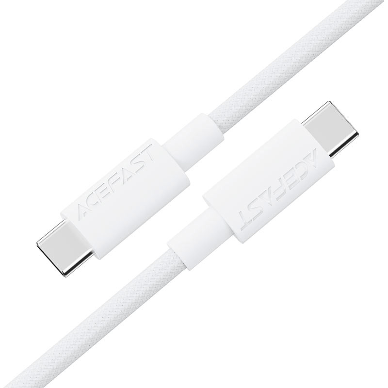 Кабель ACEFAST C18-03 USB-C to USB-C 60W 1.2м White