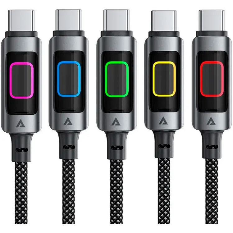 Кабель ACEFAST C21-03 USB-C - USB-C 60 Вт 1.2м Black