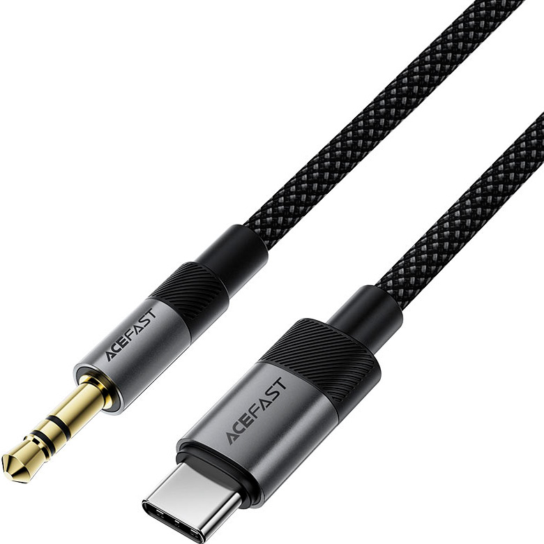 Кабель ACEFAST J11 USB-C - 3,5 мм USB-C to 3.5mm 1м Black