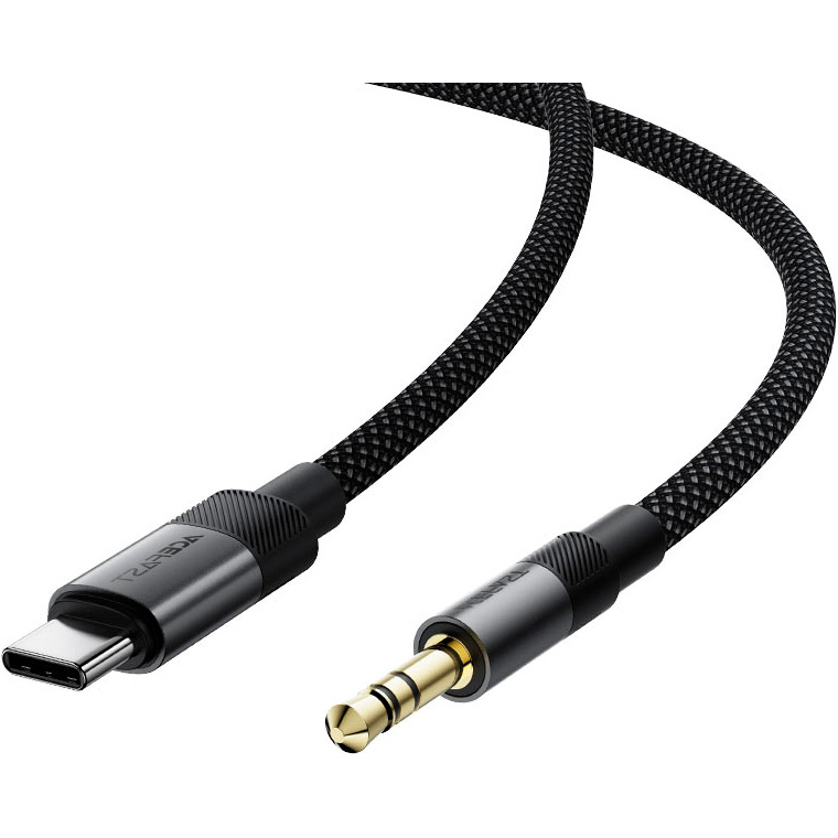 Кабель ACEFAST J11 USB-C - 3,5 мм USB-C to 3.5mm 1м Black