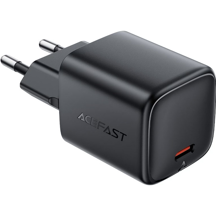 Зарядное устройство ACEFAST A119 Fast Charge Wall Charger GaN PD45W (1xUSB-C) Black