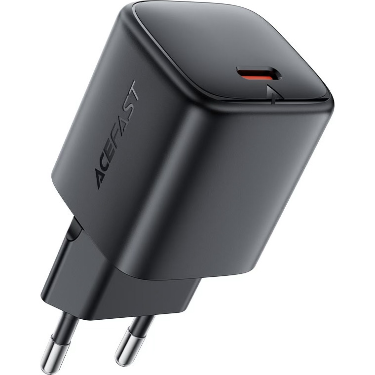 Зарядное устройство ACEFAST A119 Fast Charge Wall Charger GaN PD45W (1xUSB-C) Black