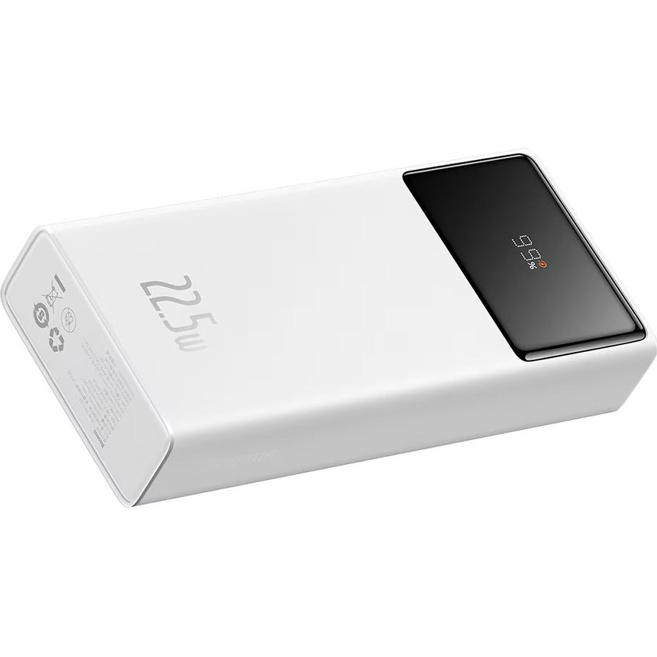 Повербанк BASEUS Star Lord Digital Display Fast Charge 22.5W 20000mAh White (PPXJ080002)