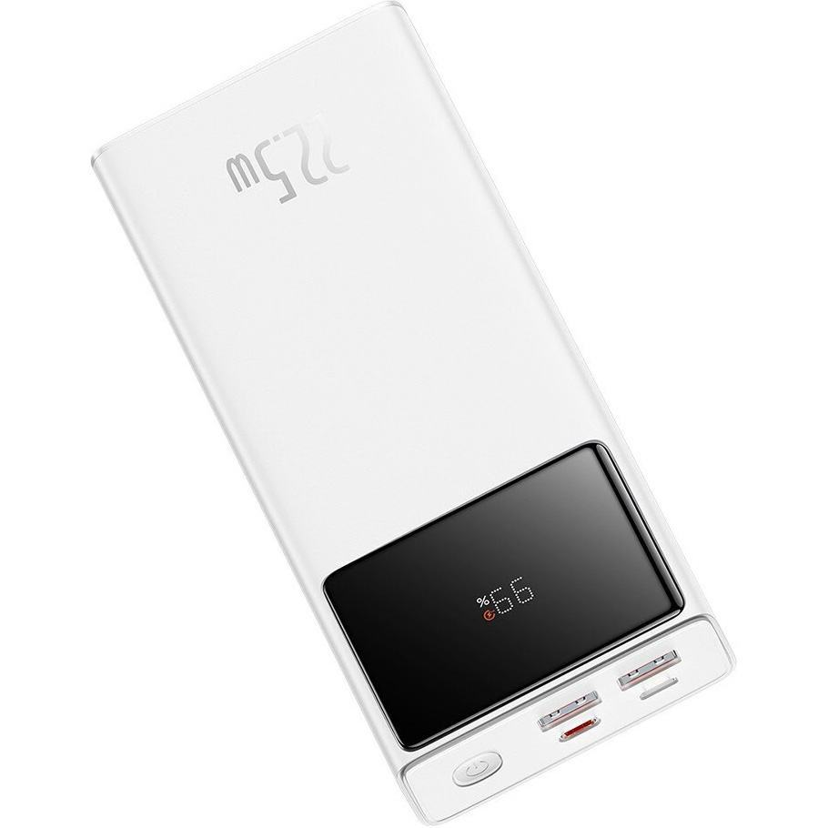 Повербанк BASEUS Star Lord Digital Display Fast Charge 22.5W 20000mAh White (PPXJ080002)