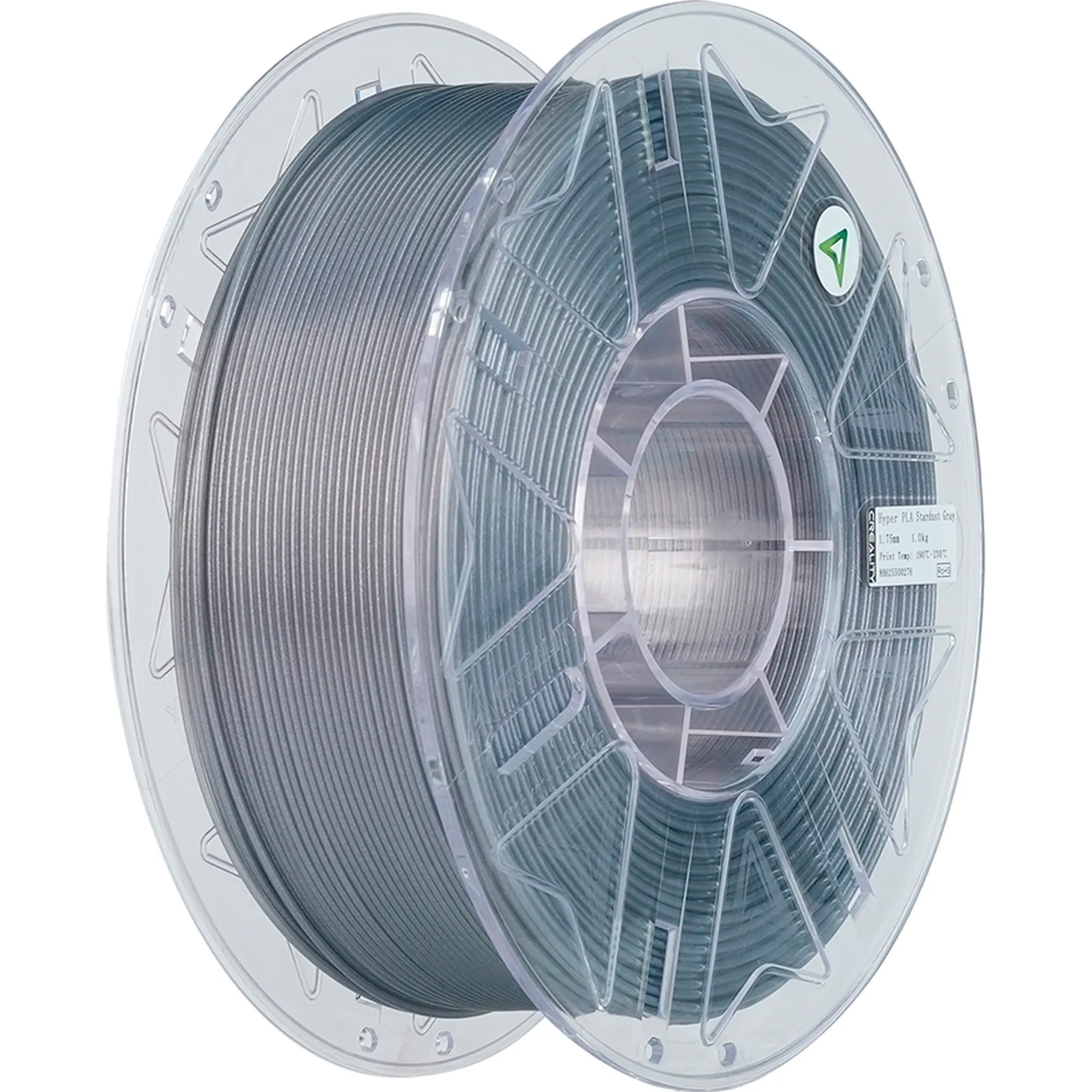 Пластик (філамент) для 3D принтера CREALITY Hyper PLA RFID Stardust 1.75mm, 1кг, Gray (3301010569)