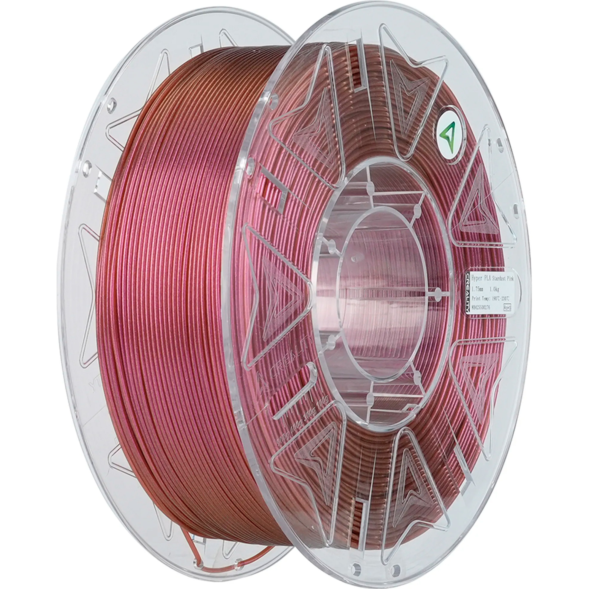 Пластик (філамент) для 3D принтера CREALITY Hyper PLA RFID Stardust 1.75mm, 1кг, Pink (3301010570)