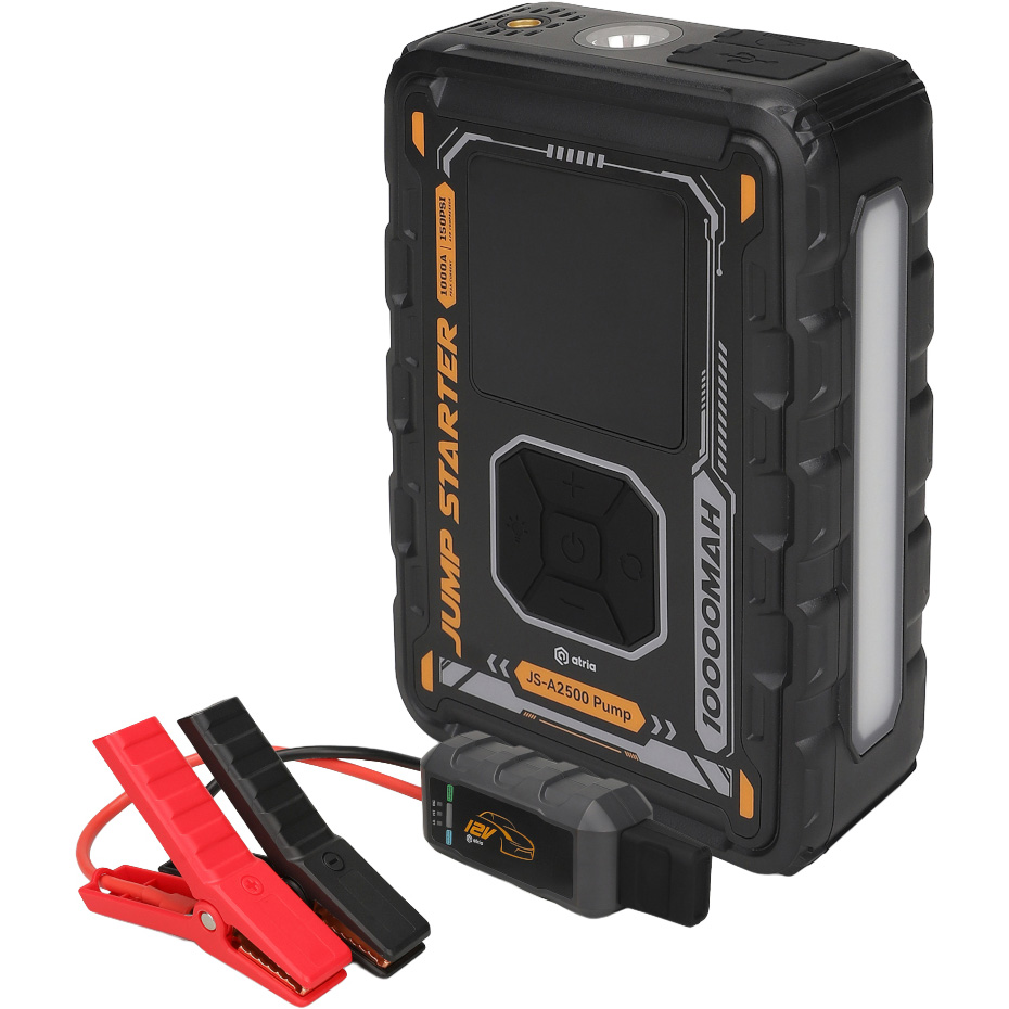 Портативное пускозарядное устройство ATRIA JS-A2500 Pump 10000mAh