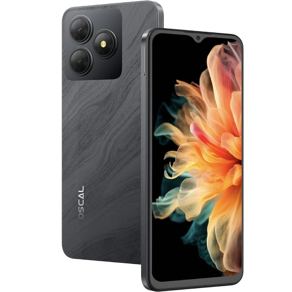 Смартфон OSCAL Flat 2 4/128GB Phantom Black