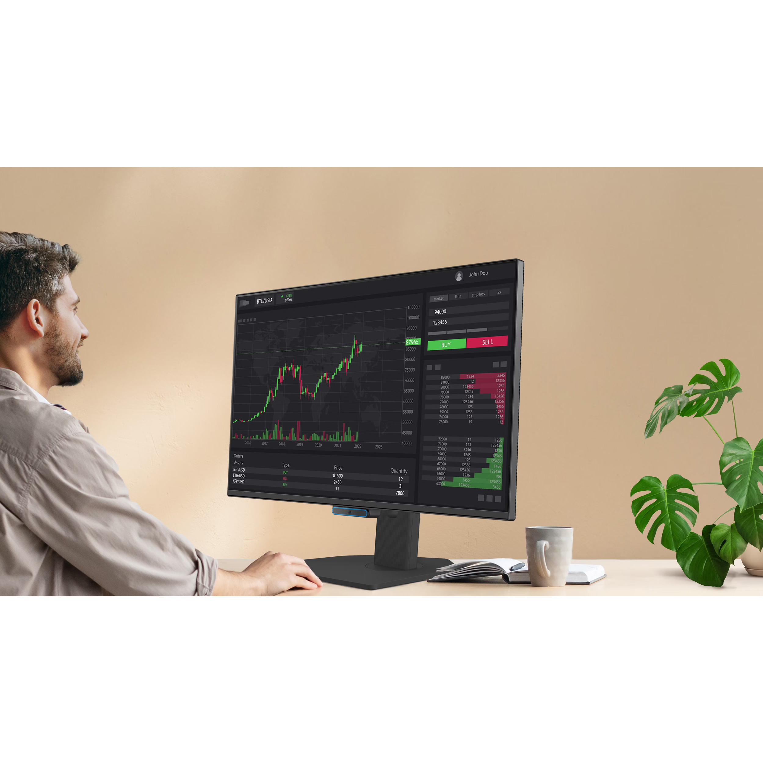 Монітор 27" BENQ GW2790C (9H.LNPLB.QBE)