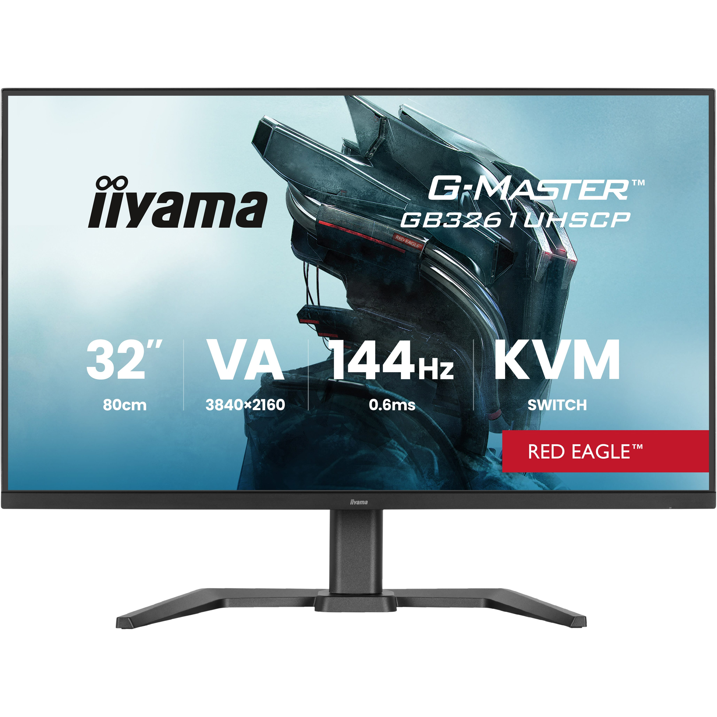 Монітор 31.5" IIYAMA G-Master GB3261UHSCP-B1 Red Eagle