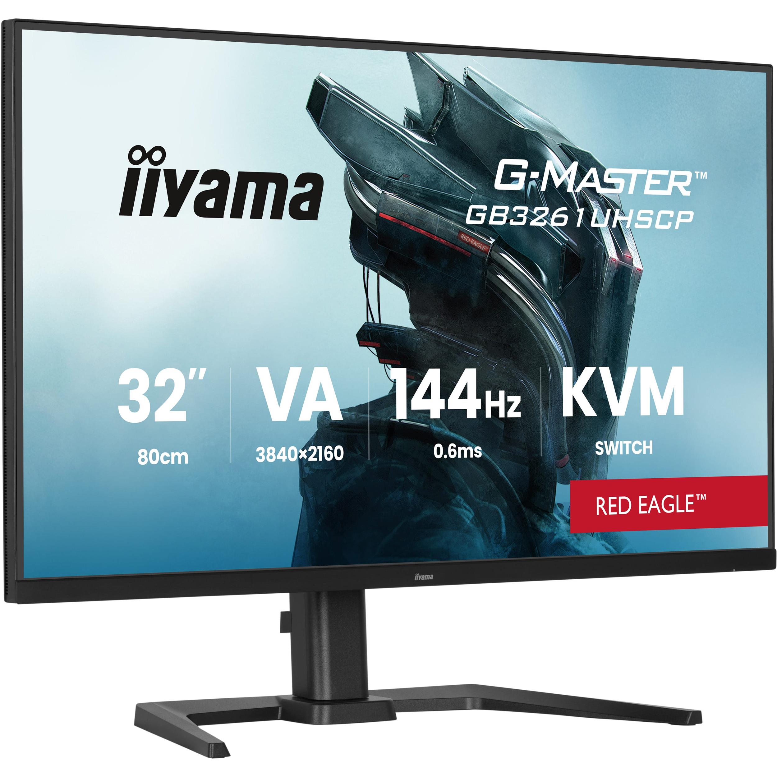 Монітор 31.5" IIYAMA G-Master GB3261UHSCP-B1 Red Eagle