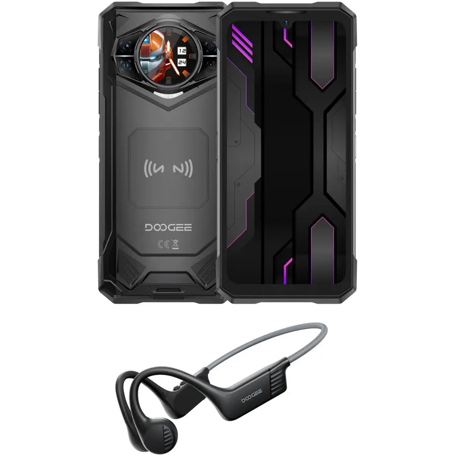Смартфон DOOGEE S200X VIP Edition 12/512GB Black Samurai (6923740293799)