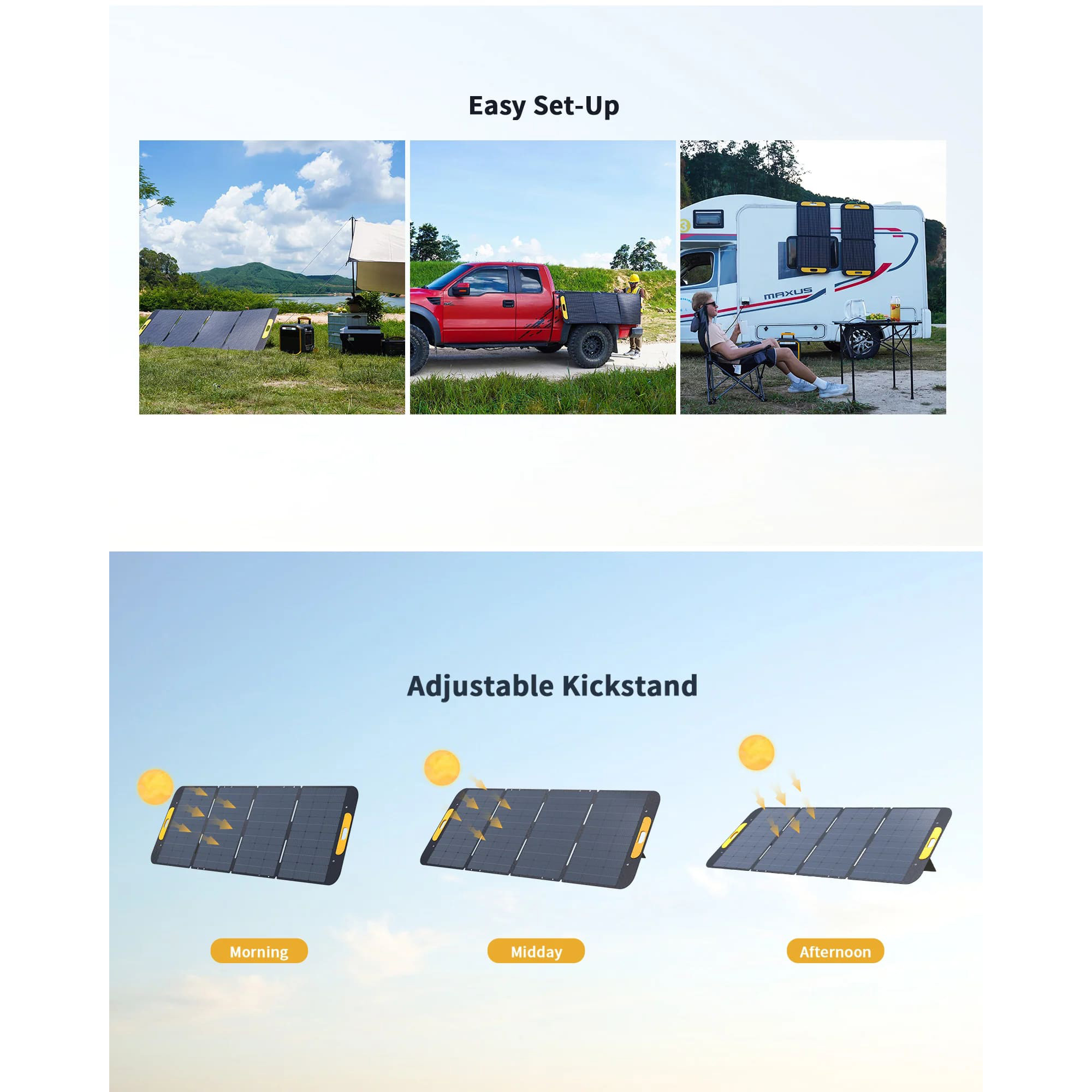 Портативная солнечная панель VTOMAN 400W 40V