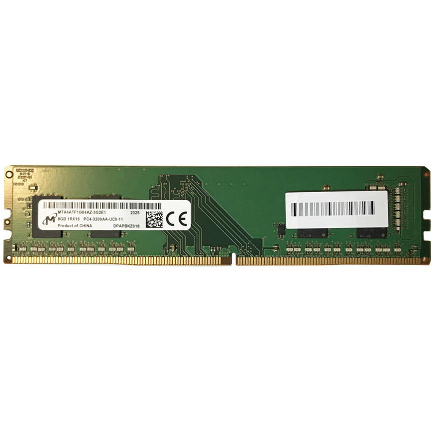 Модуль пам'яті MICRON DDR4 3200MHz 8GB (MTA4ATF1G64AZ-3G2E1)