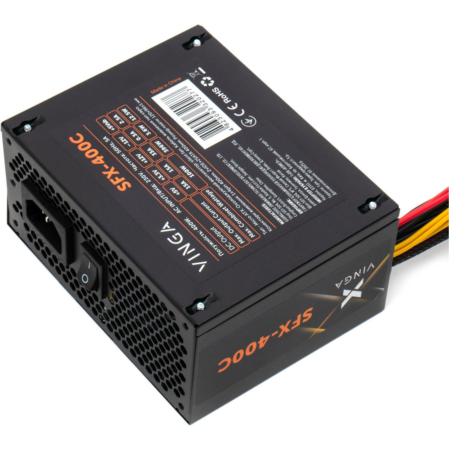 Блок питания SFX 400W VINGA SFX-400C Bulk