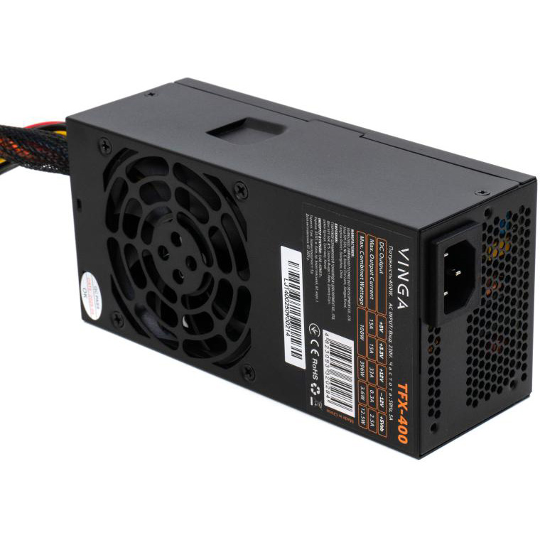 Блок живлення TFX 400W VINGA TFX-400 Bulk