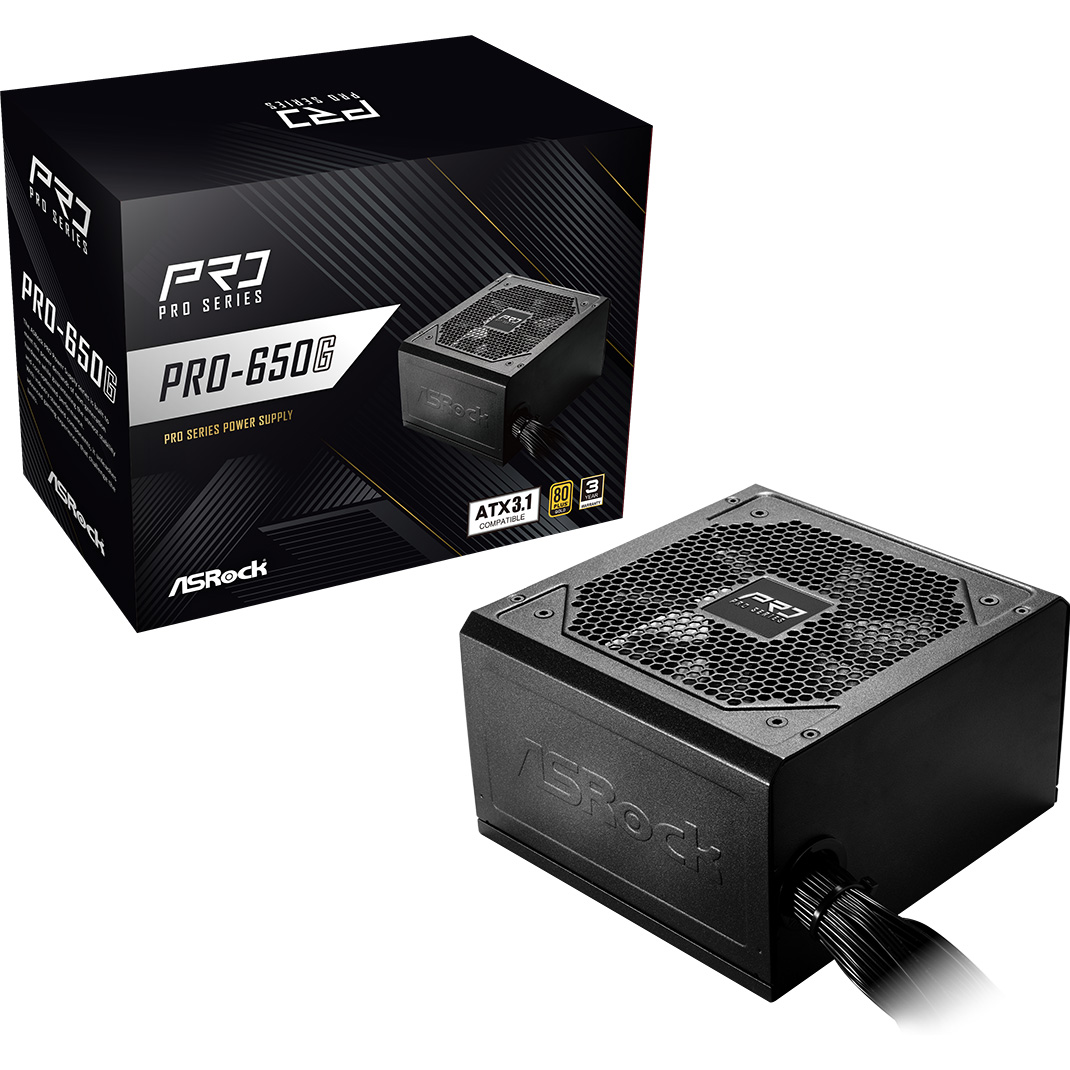 Блок живлення 650W ASROCK Pro-650G