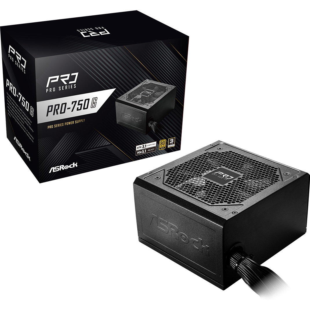 Блок живлення 750W ASROCK Pro-750G