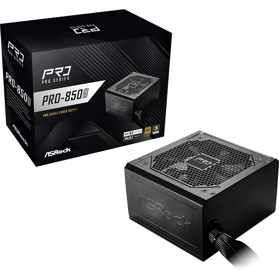 Блок живлення 850W ASROCK Pro-850G