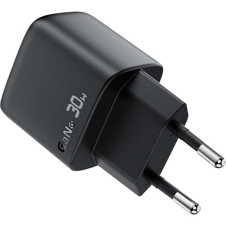Зарядное устройство ACEFAST A115 Fast Charge Wall Charger GaN PD30W (1xUSB-C) + USB-C cable Black w/Type-C cable