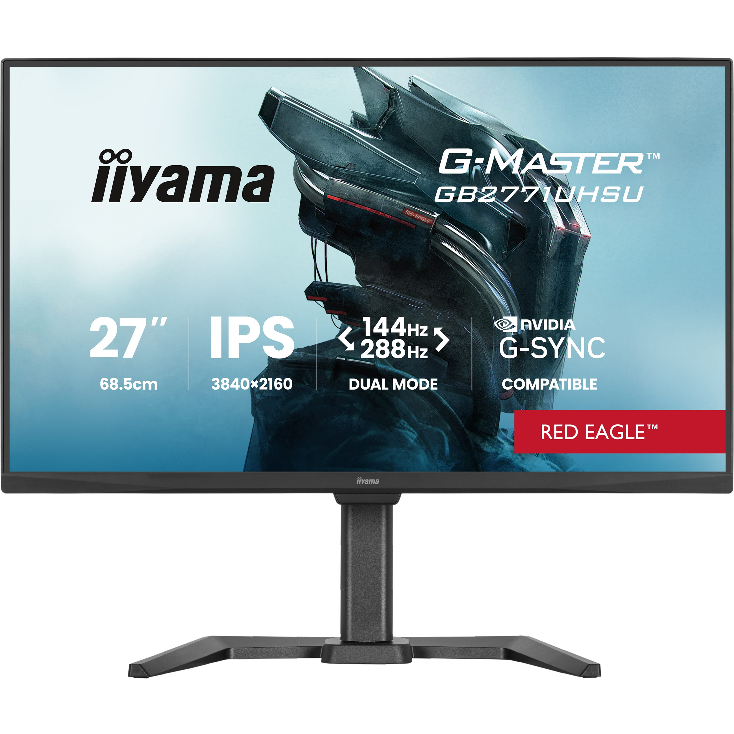 Монитор 27" IIYAMA G-Master GB2771UHSU-B1 Red Eagle