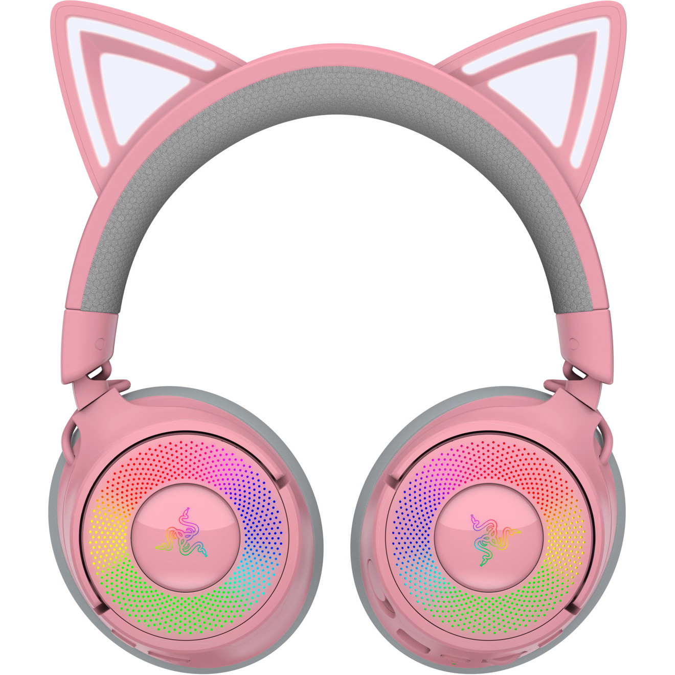 Навушники геймерскі RAZER Kraken Kitty V3 Pro Quartz (RZ04-05170200-R3M1)