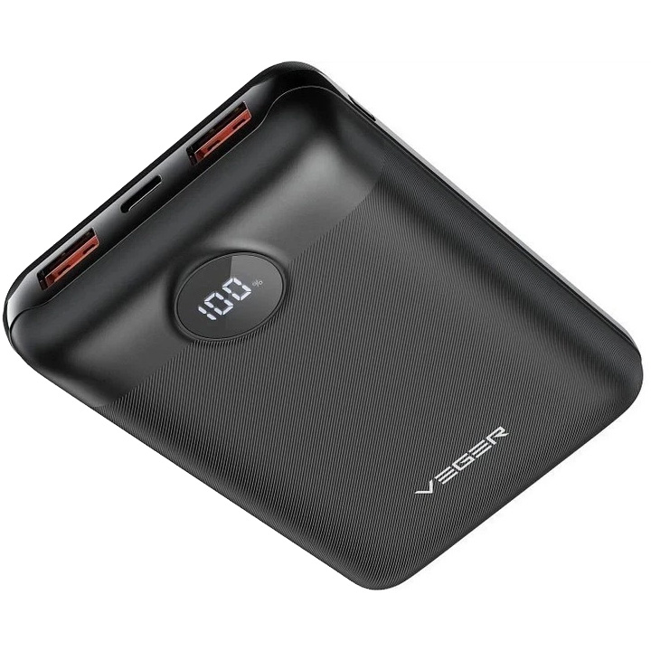 Повербанк VEGER S20 22.5W 20000mAh Black