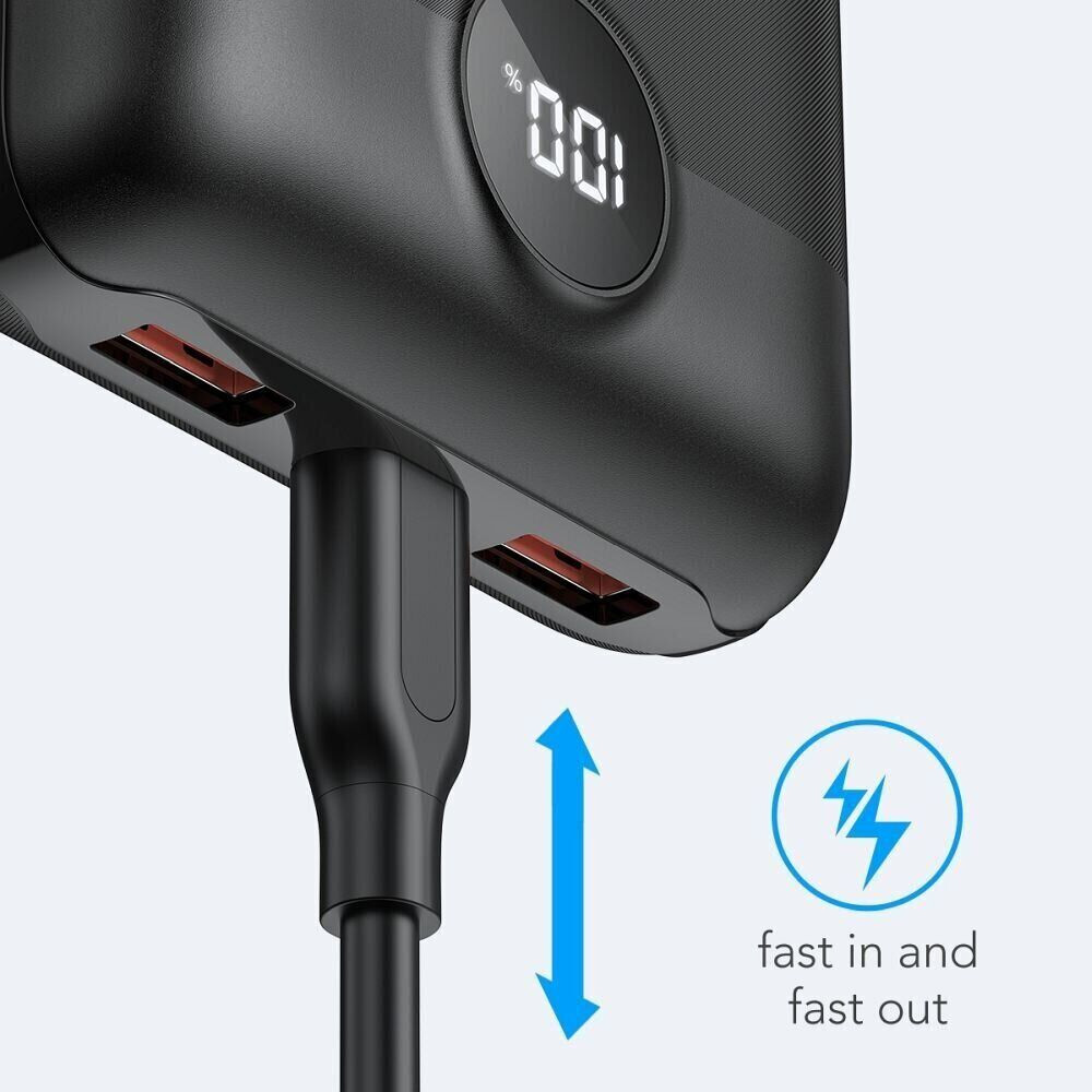 Повербанк VEGER S20 22.5W 20000mAh Black
