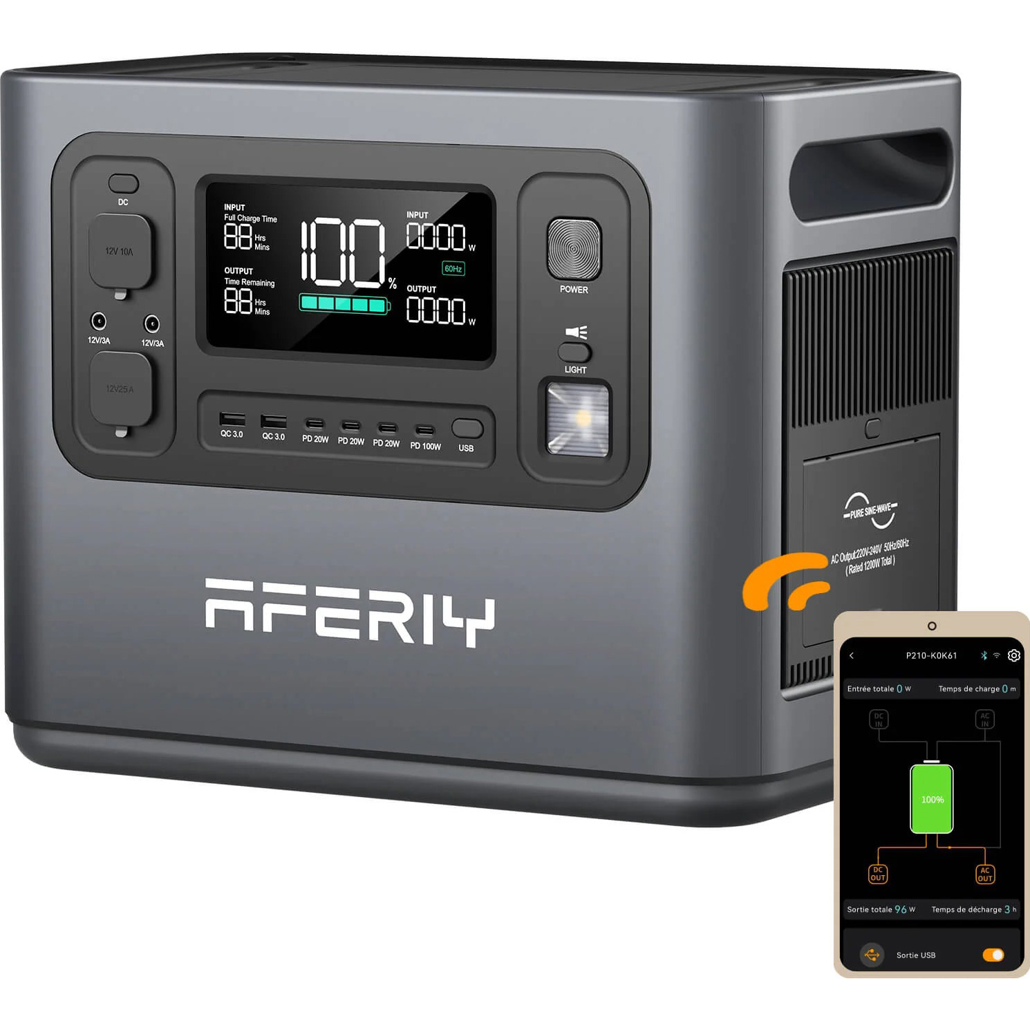 Зарядная станция AFERIY P110-E