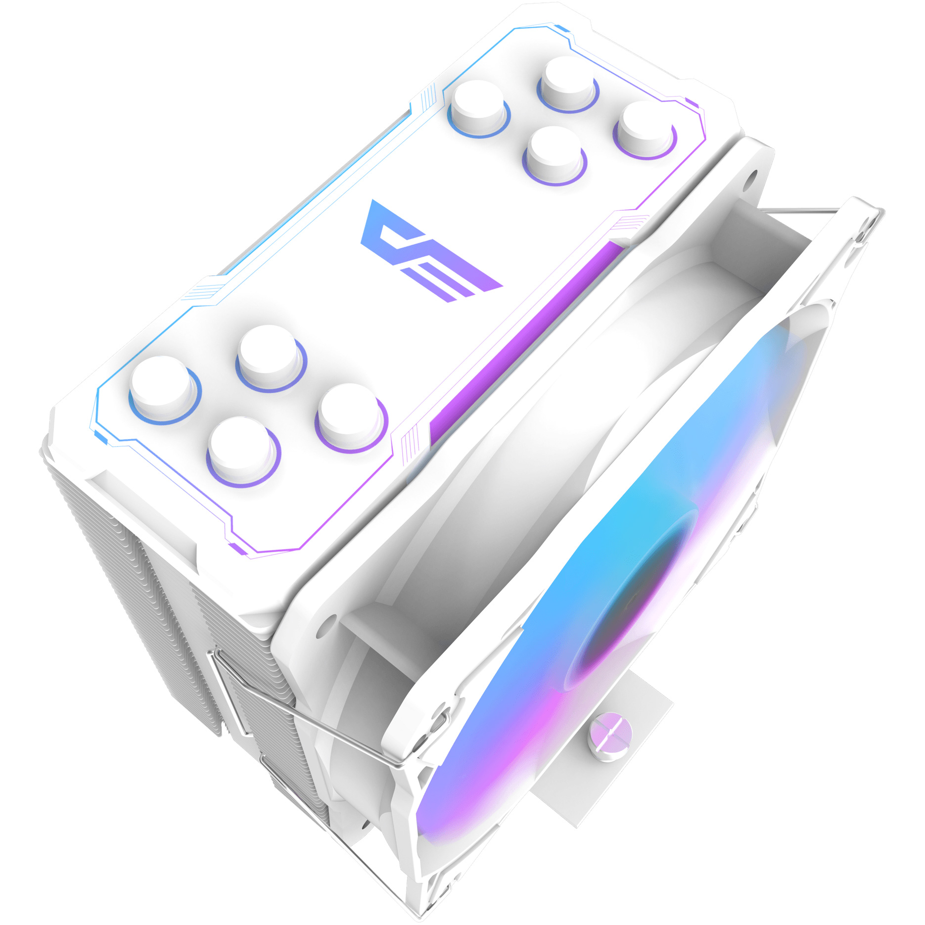 Кулер для процесора DARKFLASH Storm Z4 Pro Mist White