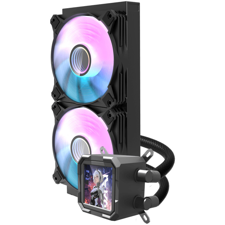 Система водяного охолодження DARKFLASH Wave DV240S Black