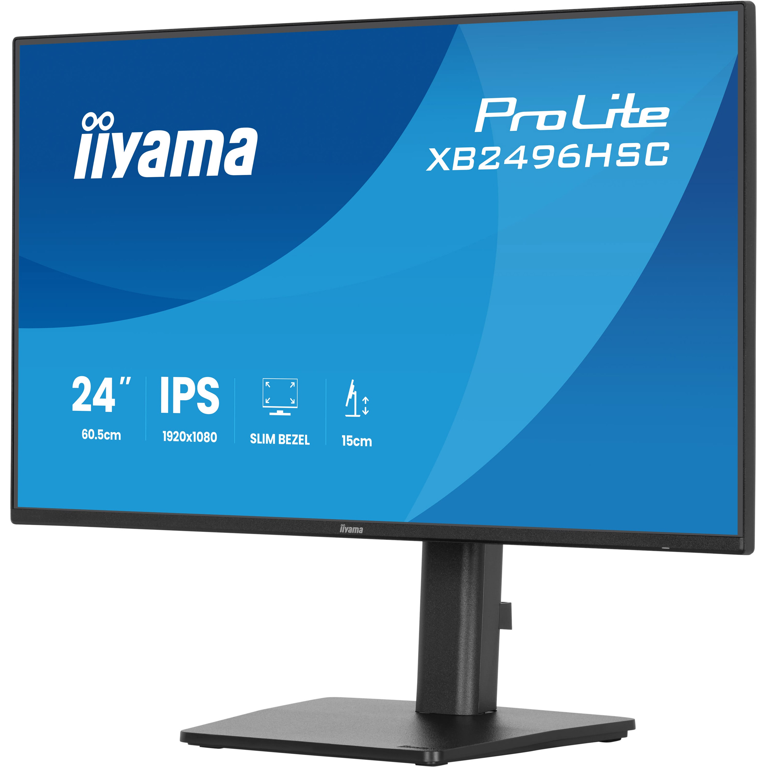 Монитор 23.8" IIYAMA ProLite XB2496HSC-B1