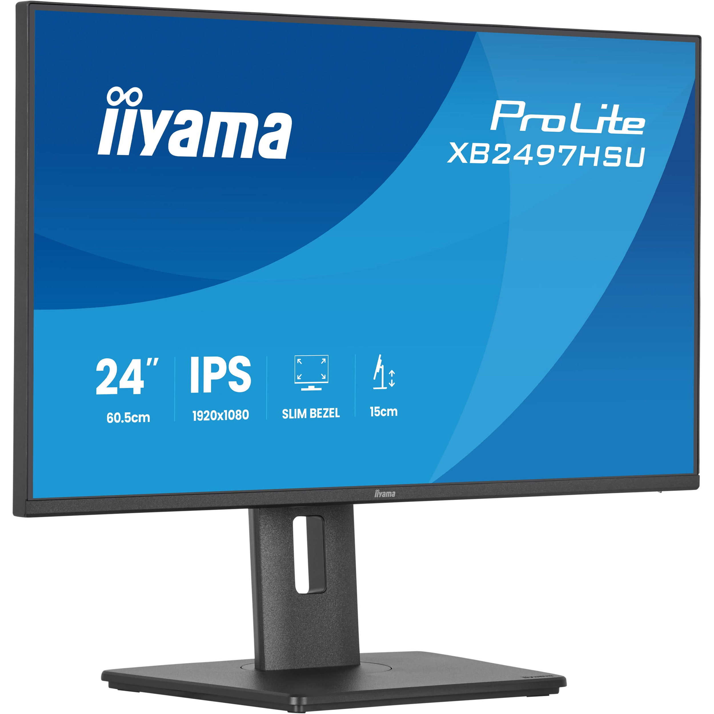 Монитор 23.8" IIYAMA ProLite XB2497HSU-B1