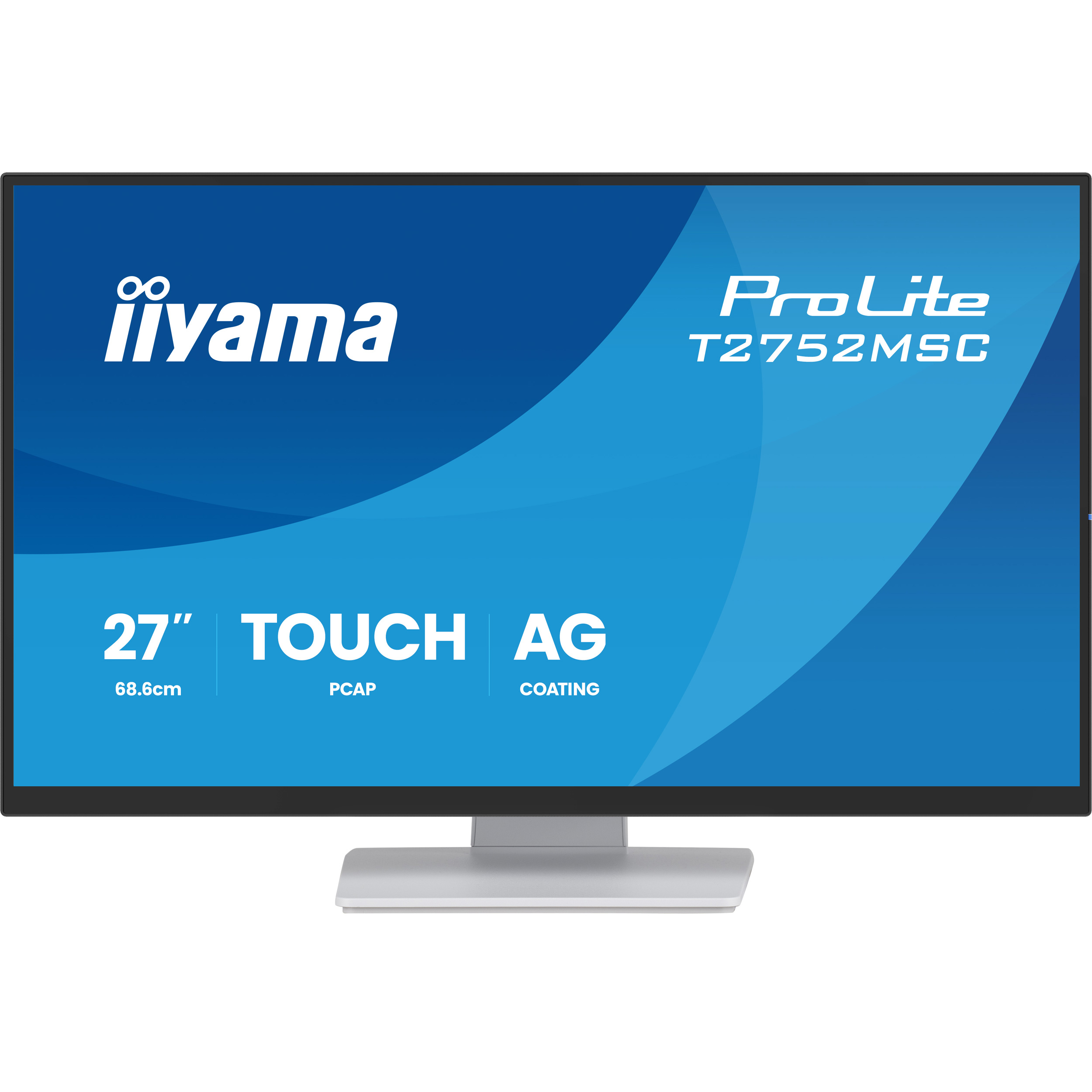 Монитор 27" IIYAMA ProLite T2752MSC-W1AG