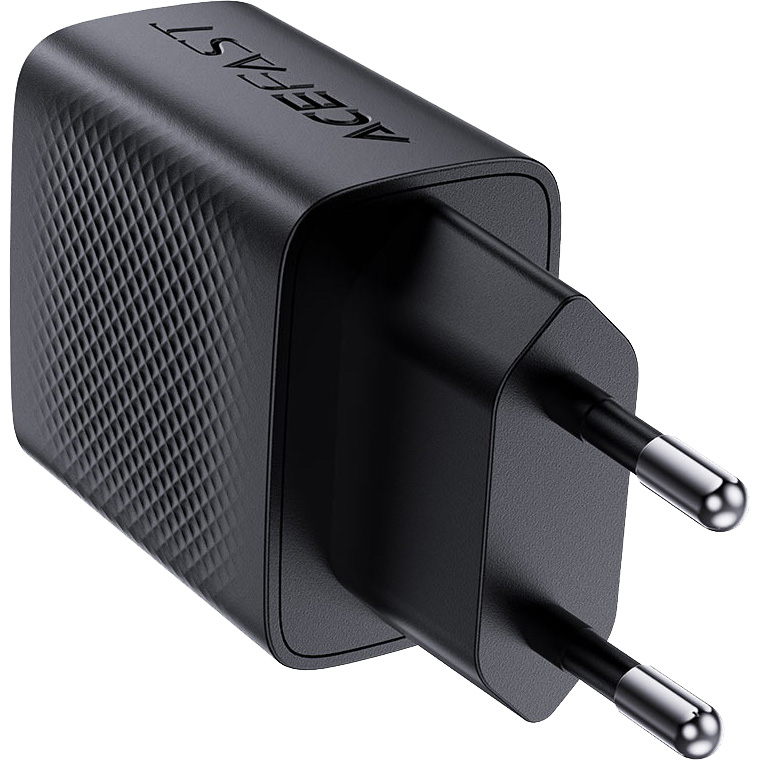 Зарядное устройство ACEFAST A78 Fast Charge Wall Charger GaN PD20W (1xUSB-C + 1xUSB-A) Black