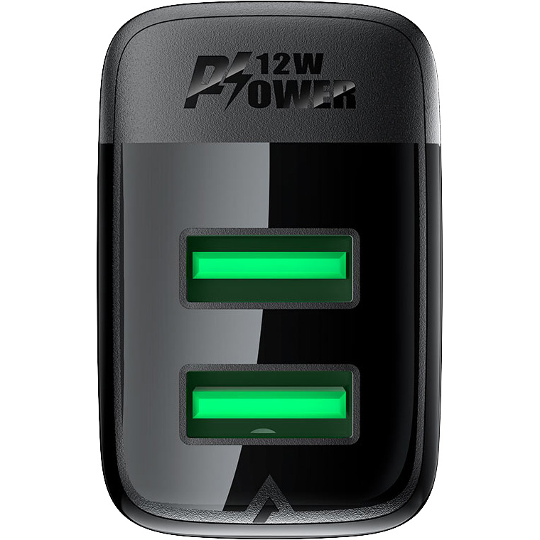 Зарядное устройство ACEFAST A86 Fast Charge Wall Charger 12W (2xUSB-A) Black