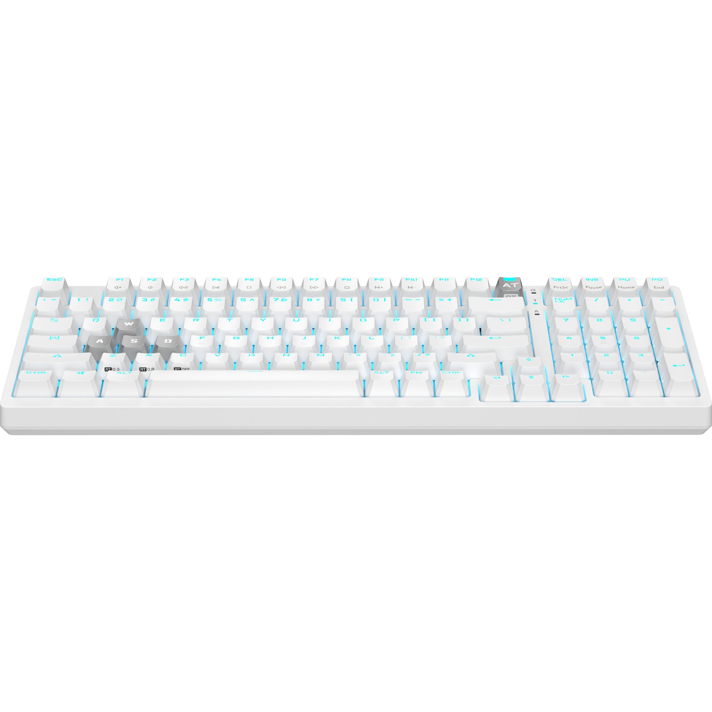 Клавиатура A4TECH BLOODY AT98 Alpha Optical Switch White