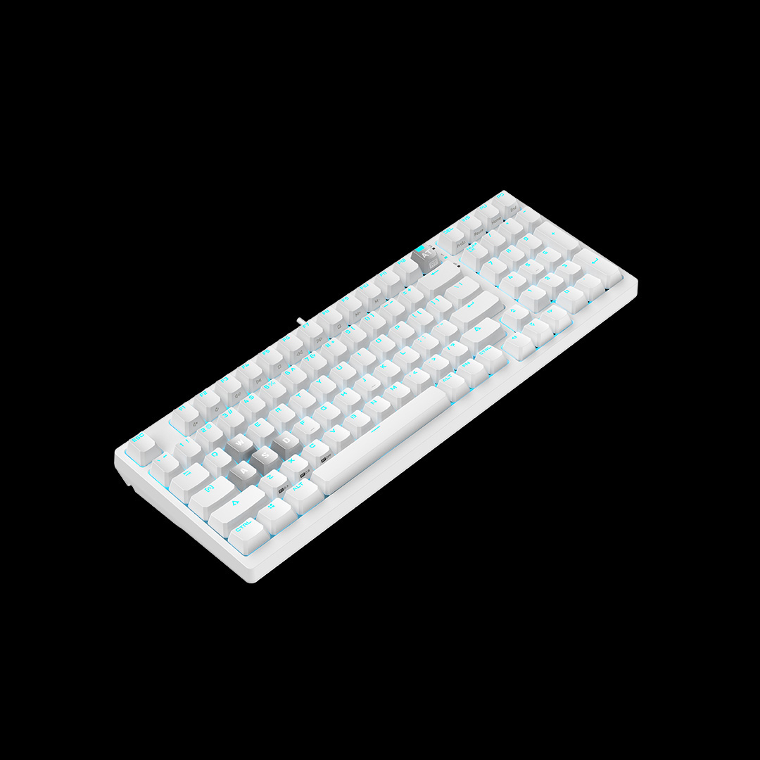 Клавиатура A4TECH BLOODY AT98 Alpha Optical Switch White