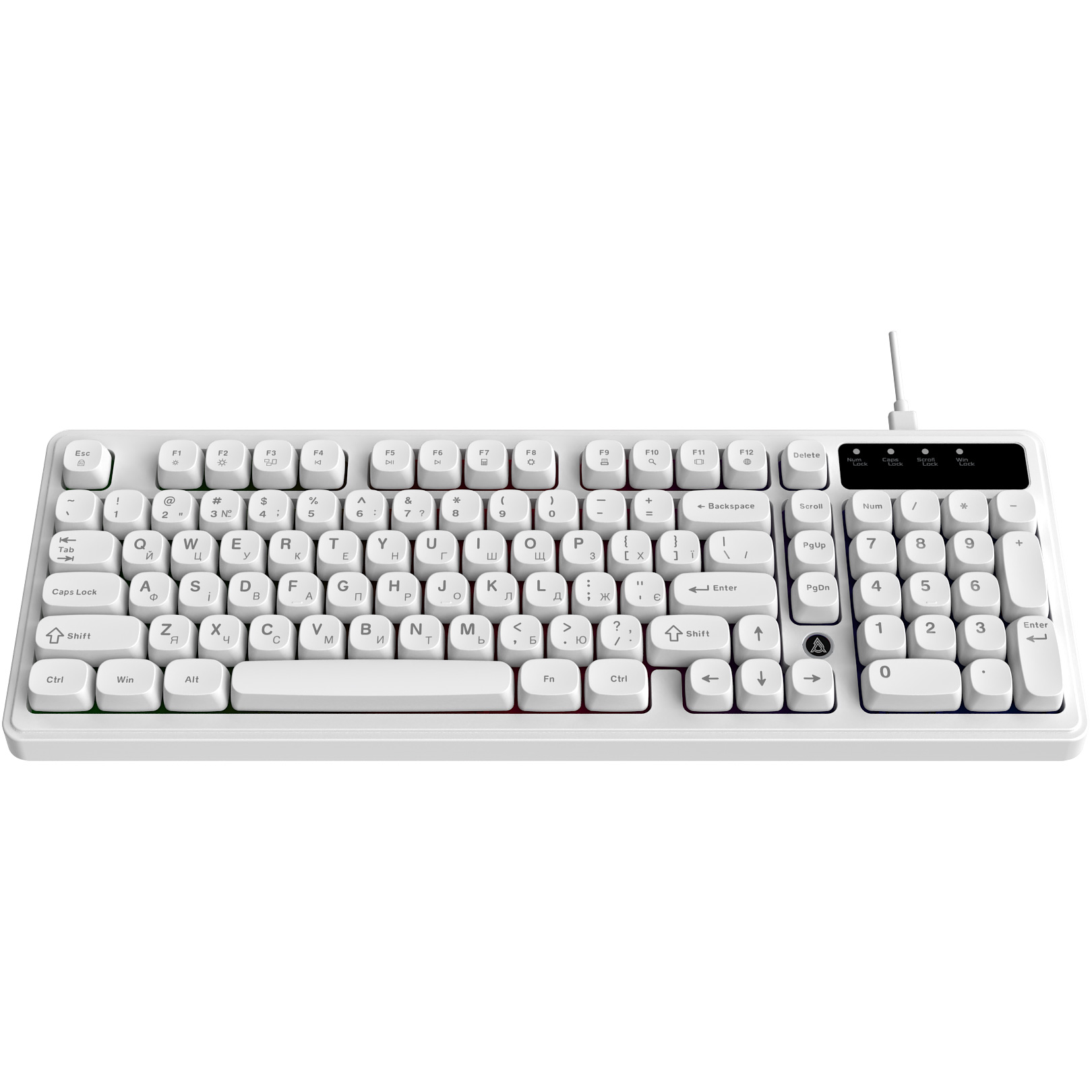 Клавіатура AJAZZ AF98 White