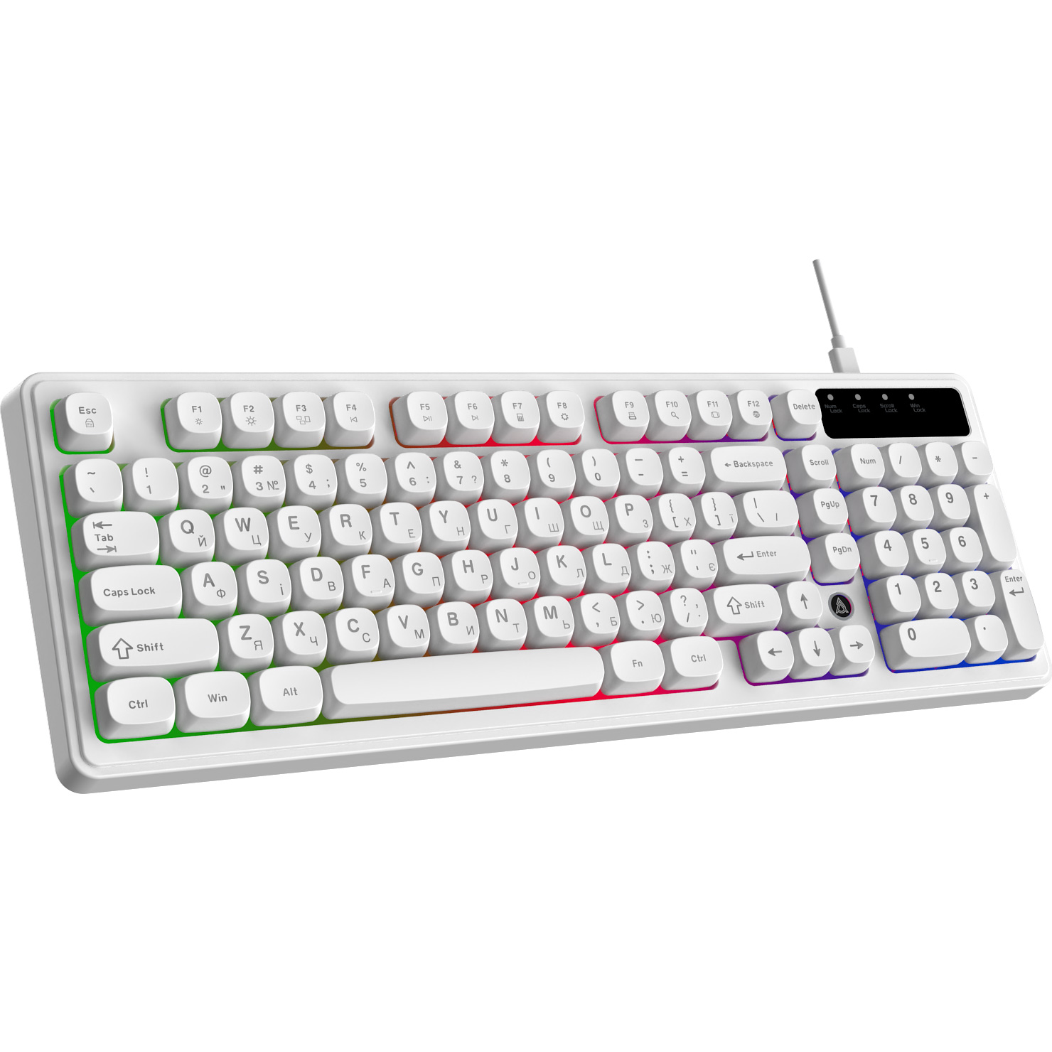 Клавіатура AJAZZ AF98 White